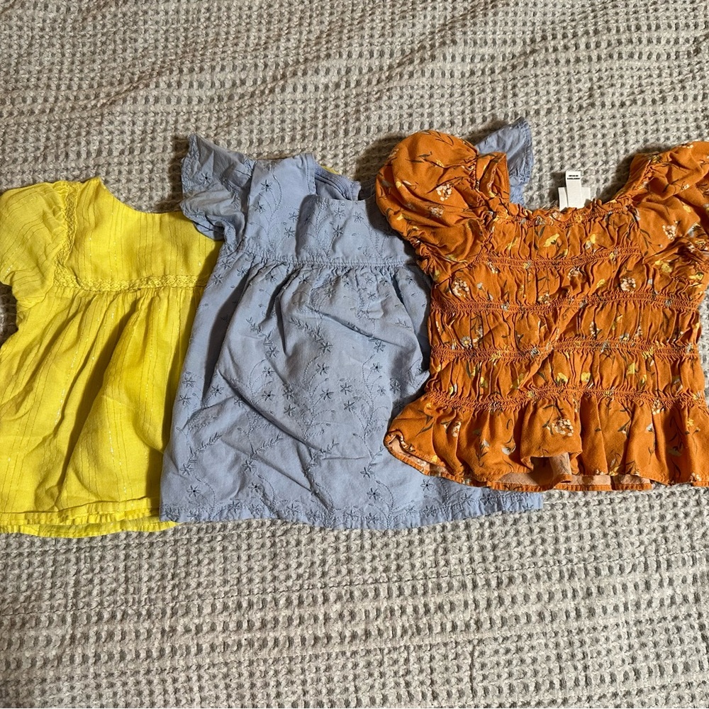 2T cute peasant tops